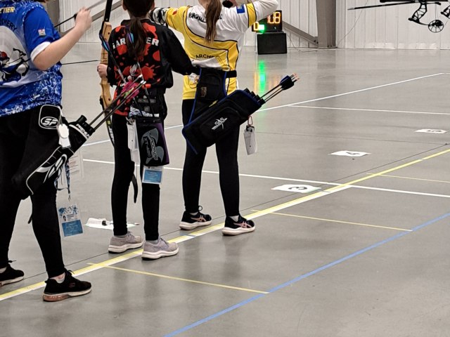 My Star Student shooting at the Alberta Winter Games